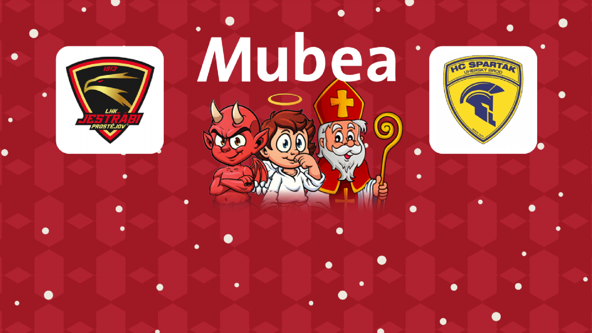 Jestřábi ve středu doma vyzvou Uherský Brod: mikulášské utkání, speciální rodinný program s Mubeou i souboj o důležité body